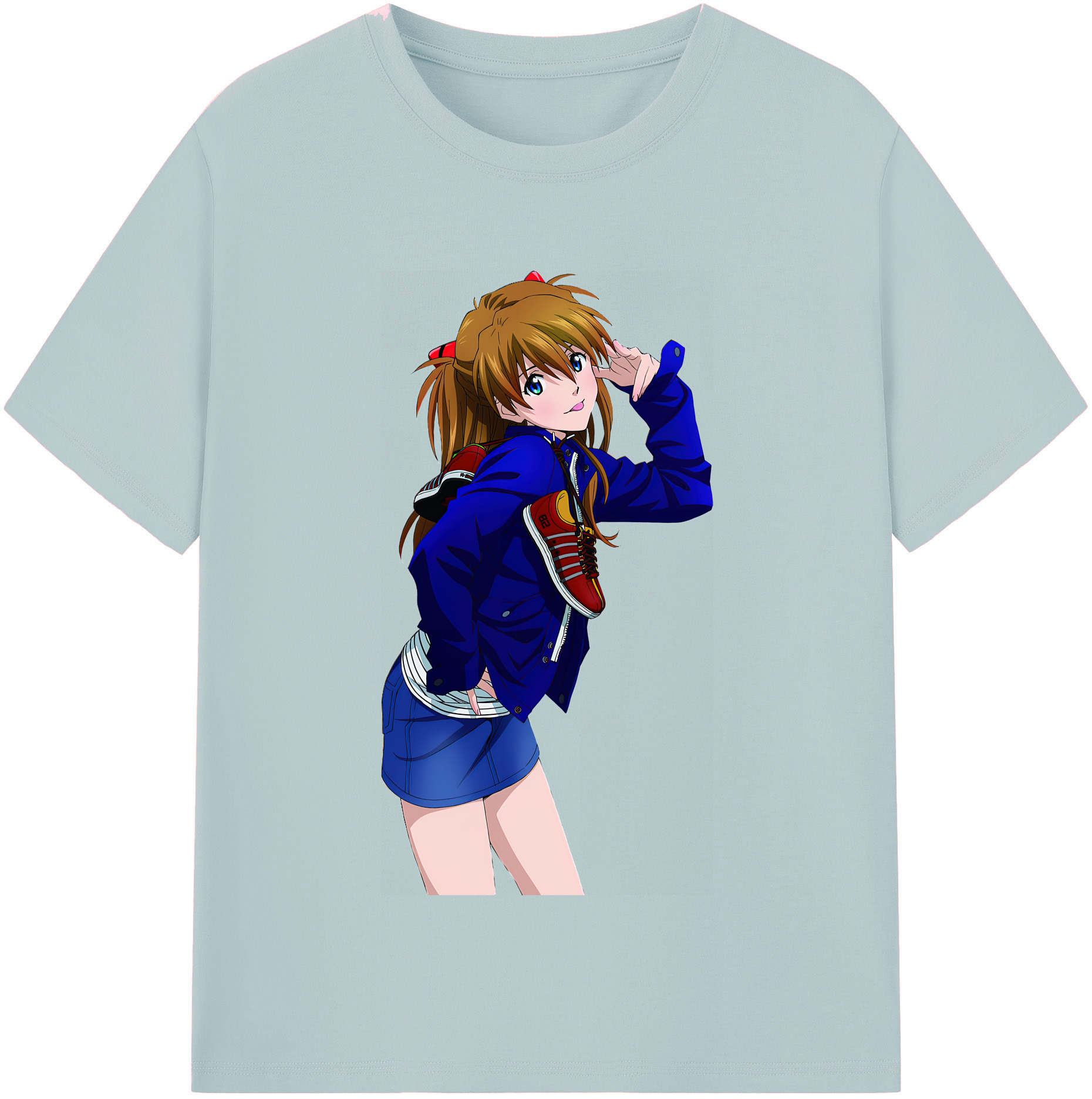 （画像用） EVA 新世紀エヴァンゲリオン 綿100％半袖Tシャツ（フロントプリント）